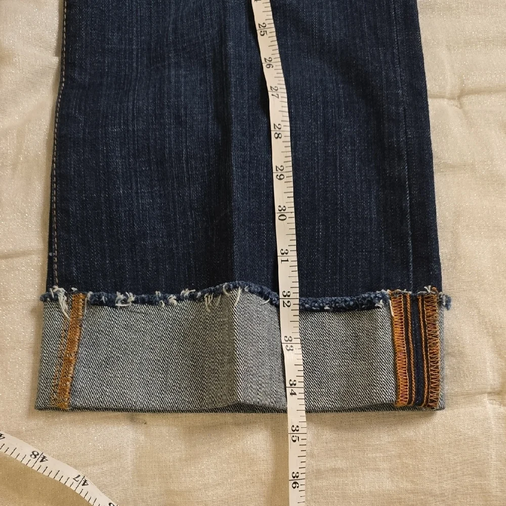 Seven7 Blue Straight Leg Jeans Classic Denim - Picture 7 of 12